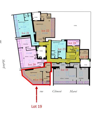 Pied à terre dans le triangle d'or