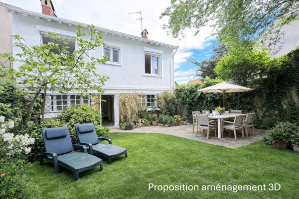 Charentonneau Maisons Alfort -Maison 4 pcs 130 m2 avec jardin + Dépendances