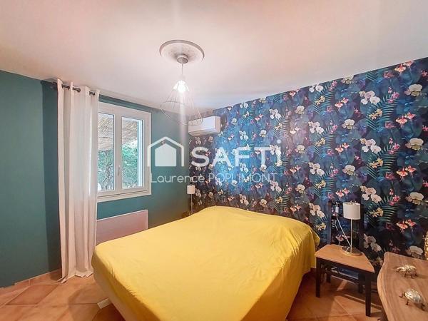 Maison traversante 4 pièces sur terrain clos de 1 370 m² avec piscine et grandes terrasses – Idéale en résidence principale ou secondaire, proche gare TGV