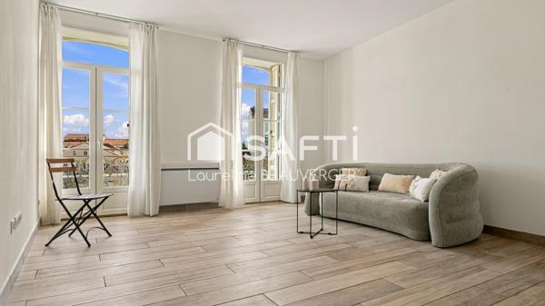 Appartement rénové plein centre ville