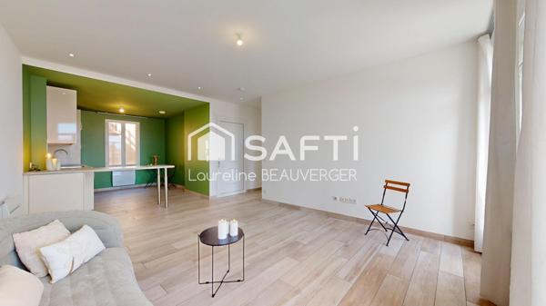 Appartement rénové plein centre ville