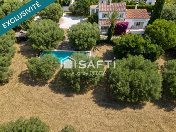 SANARY-SUR-MER – 3 666 M² DE NATURE, PISCINE ET CHARME À QUELQUES MINUTES DU PORT