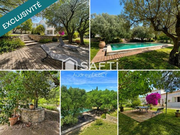 SANARY-SUR-MER – 3 666 M² DE NATURE, PISCINE ET CHARME À QUELQUES MINUTES DU PORT