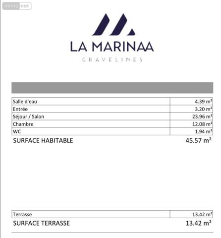 Appartement neuf à vendre à Gravelines dans le Nord (59820), ref : R1552