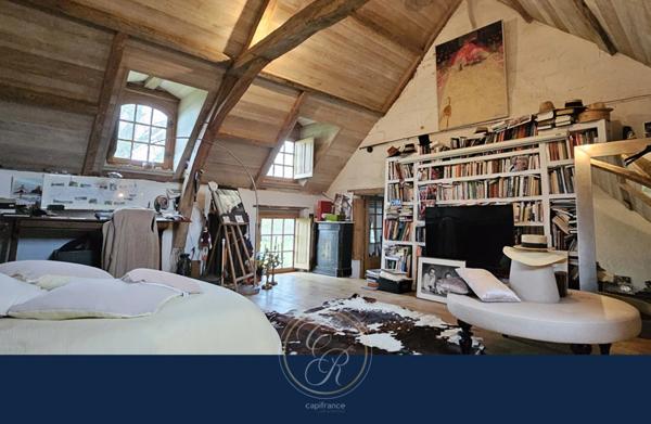 Maison de caractère en bord de Loire 7 pièces BEHUARD (49)