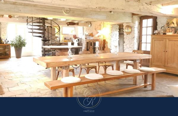 Maison de caractère en bord de Loire 7 pièces BEHUARD (49)