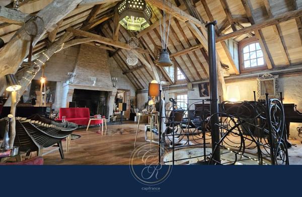 Maison de caractère en bord de Loire 7 pièces BEHUARD (49)