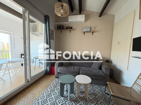 Location Studio meublé 19.47 m² - 4 avenue de la Jetée Cap D'agde 34300
