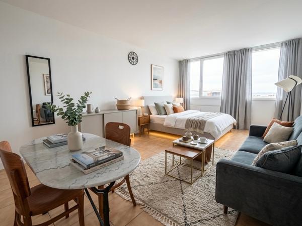 Studio 31 m² meublé