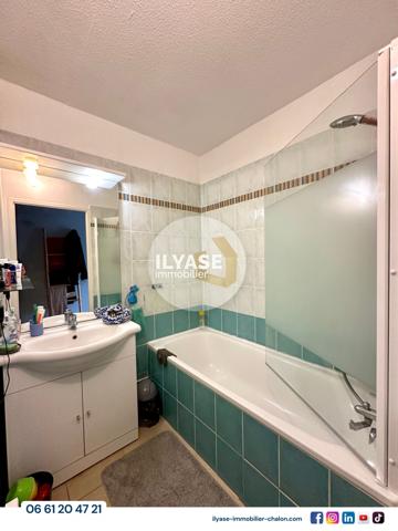 Chalon-sur-Saône (71100) Appartement T3 | 61 m² | Balcon