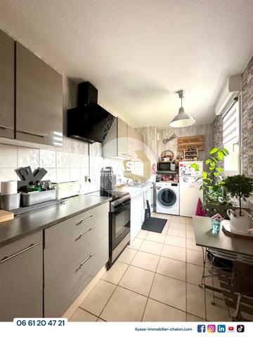 Chalon-sur-Saône (71100) Appartement T3 | 61 m² | Balcon