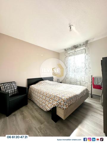 Chalon-sur-Saône (71100) Appartement T3 | 61 m² | Balcon