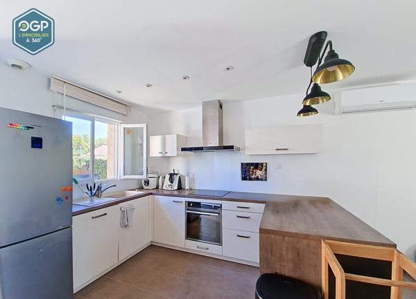 Maison T4 90 m², 3 chambres, garage et jardin DPE B
