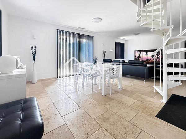 Sur Bedoin (84), maison à étage de 120 m2 env. avec dépendance 40 m2 sur terrain de 3000 m2