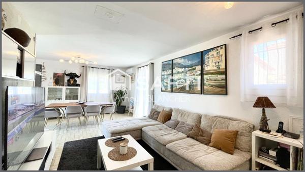 Villa avec piscine, trois chambres + bureau et garage.