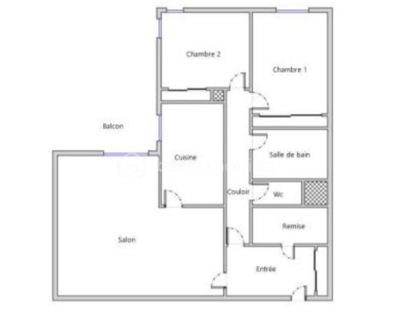 Appartement de 74 m²