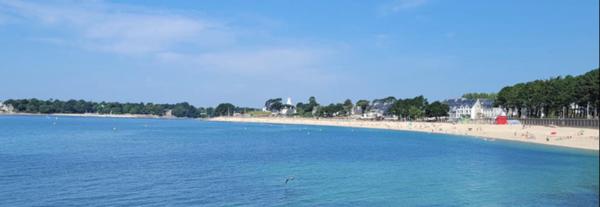 A  Bénodet, Villa neuve en face de la plage du Trez