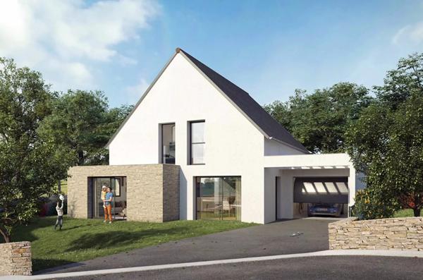 A  Bénodet, Villa neuve en face de la plage du Trez