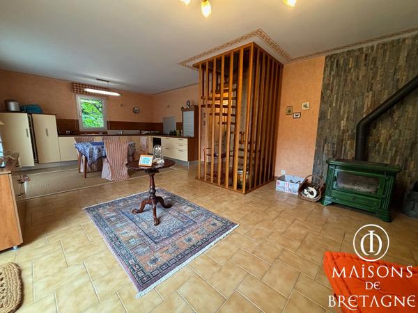 29390 SCAER Scaër, maison 6 pièces avec vie de plain-pied