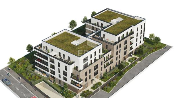 Appartement neuf 3 pièces 62 m² ? 4? étage ? Résidence Favori, Les Clayes-sous-Bois