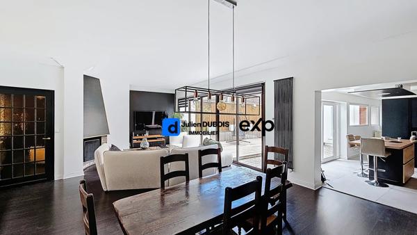 Duplex haut de gamme 225 m² — dernier étage — terrasse calme — cave voûtée