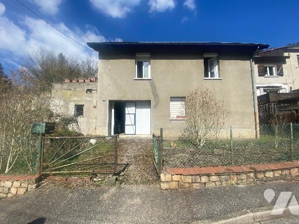 Amoureux de la nature, maison de 50m² plus sous-sol, terrain de 534m²