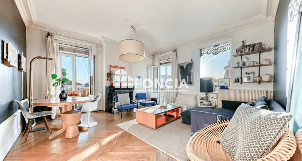 À vendre Appartement 3 pièces 76.39 m² - Lyon 69007