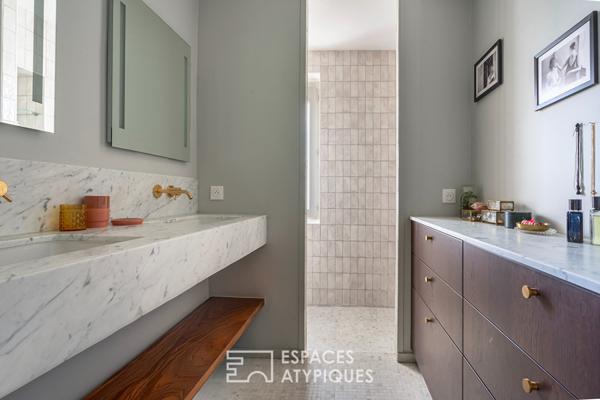 Maison de maître du XIXème sur les bords de Marne à Créteil village