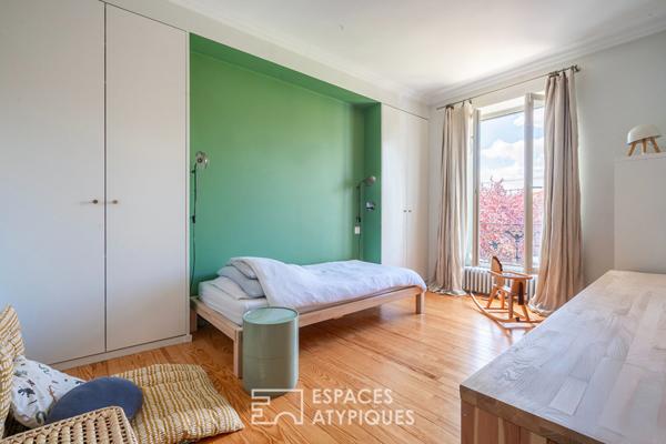 Maison de maître du XIXème sur les bords de Marne à Créteil village