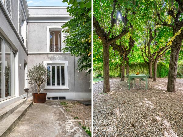 Maison de maître du XIXème sur les bords de Marne à Créteil village