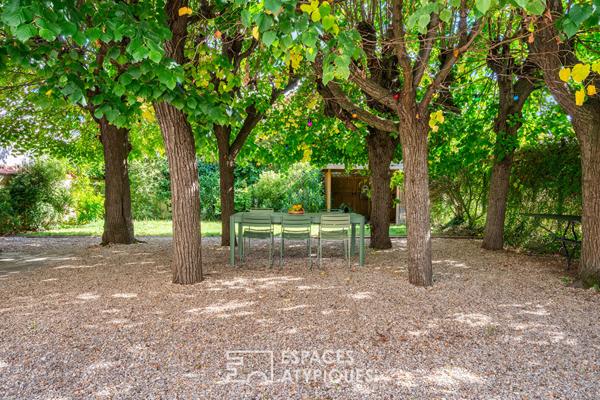 Maison de maître du XIXème sur les bords de Marne à Créteil village