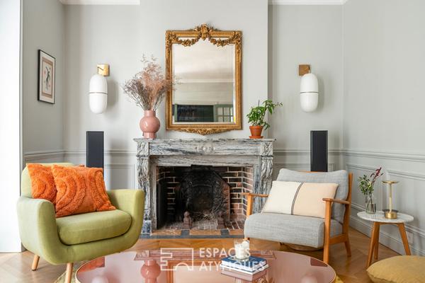 Maison de maître du XIXème sur les bords de Marne à Créteil village