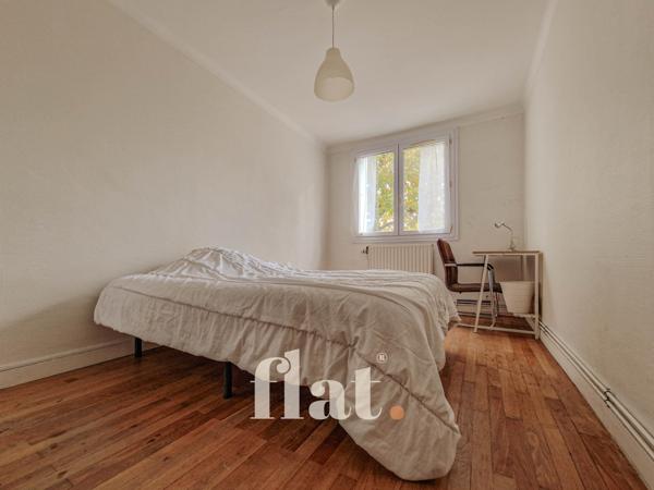 3 pièces de 72m2 - appartement bld michelet - DPE D - 2 chambres - 1 place de stationnement - sans travaux