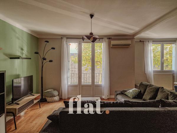 3 pièces de 72m2 - appartement bld michelet - DPE D - 2 chambres - 1 place de stationnement - sans travaux