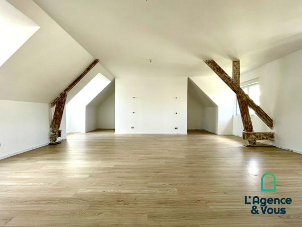 lorient nouvelle ville immeuble 3 plateaux terrasse grand garage et stationnement