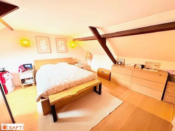 À vendre – Longère individuelle rénovée à Orsinval 3 chambres +garage