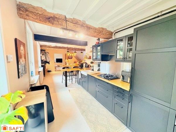 À vendre – Longère individuelle rénovée à Orsinval 3 chambres +garage