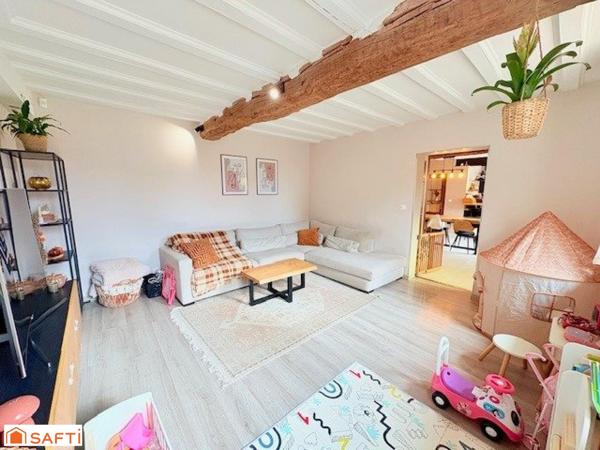 À vendre – Longère individuelle rénovée à Orsinval 3 chambres +garage