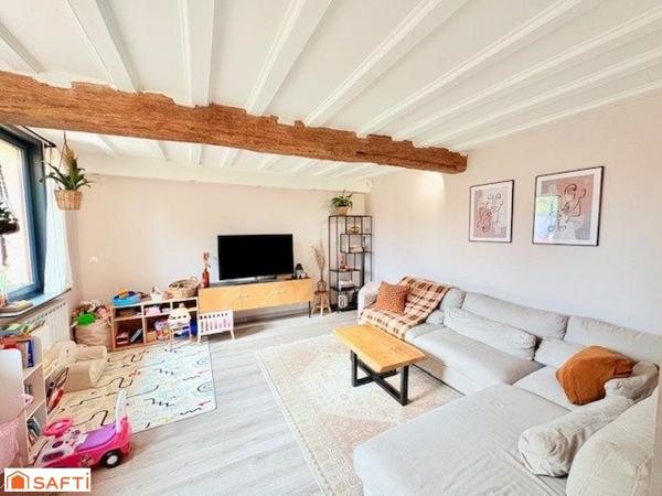 À vendre – Longère individuelle rénovée à Orsinval 3 chambres +garage