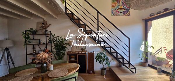 Appartement en duplex avec terrasse au centre de Toulouse