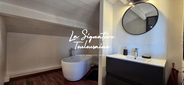 Appartement en duplex avec terrasse au centre de Toulouse