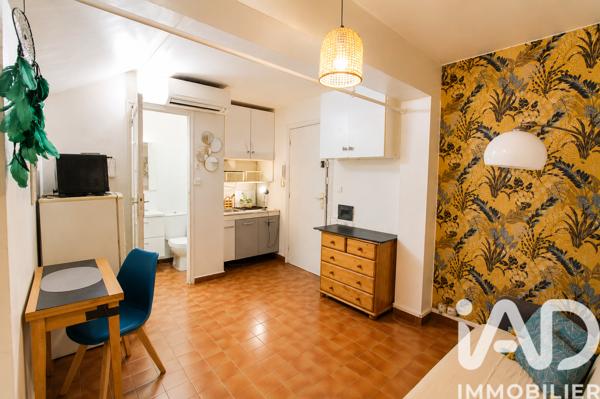 Studio à vendre 16 m² Cagnes-sur-Mer