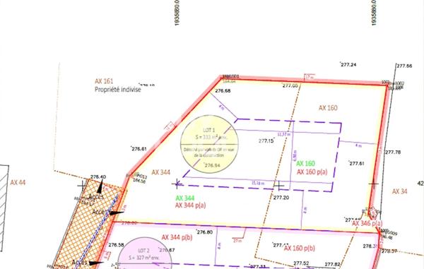 Terrain à vendre à Pontcharra - 333 m² - Construction libre