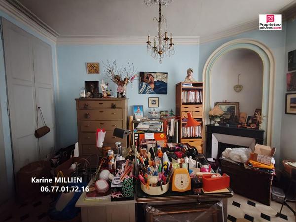 BREZOLLES 28270 Maison ancienne - 1 étage - 4 chambres - 2 bureaux - Terrain - 185000  HAI