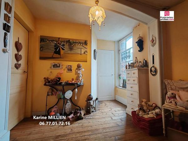 BREZOLLES 28270 Maison ancienne - 1 étage - 4 chambres - 2 bureaux - Terrain - 185000  HAI