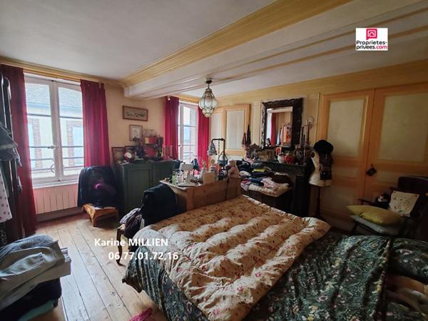 BREZOLLES 28270 Maison ancienne - 1 étage - 4 chambres - 2 bureaux - Terrain - 185000  HAI