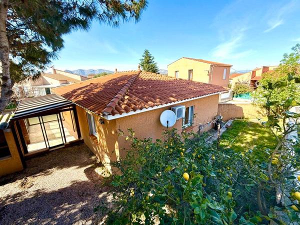 Villa T3 de plain-pied 4 faces sur parcelle 426 m² Espira-de-l’Agly