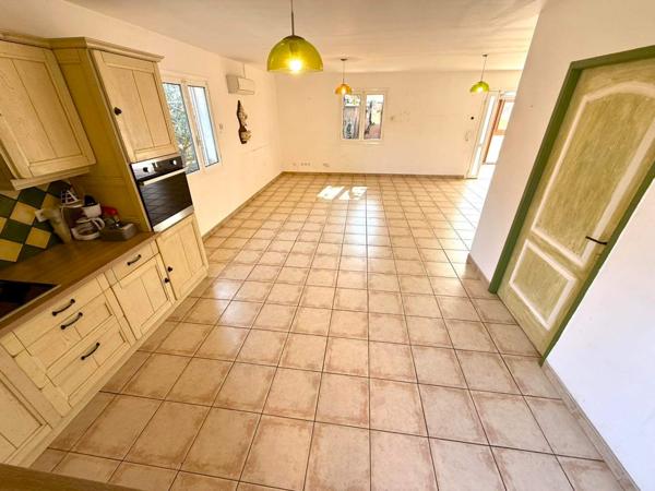 Villa T3 de plain-pied 4 faces sur parcelle 426 m² Espira-de-l’Agly