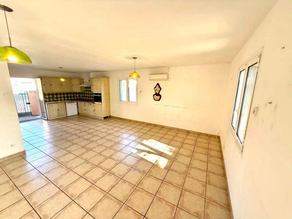 Villa T3 de plain-pied 4 faces sur parcelle 426 m² Espira-de-l’Agly