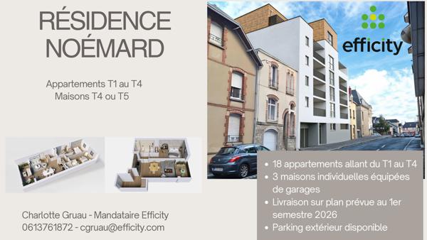 Appartement 2 pièces - 47 m²